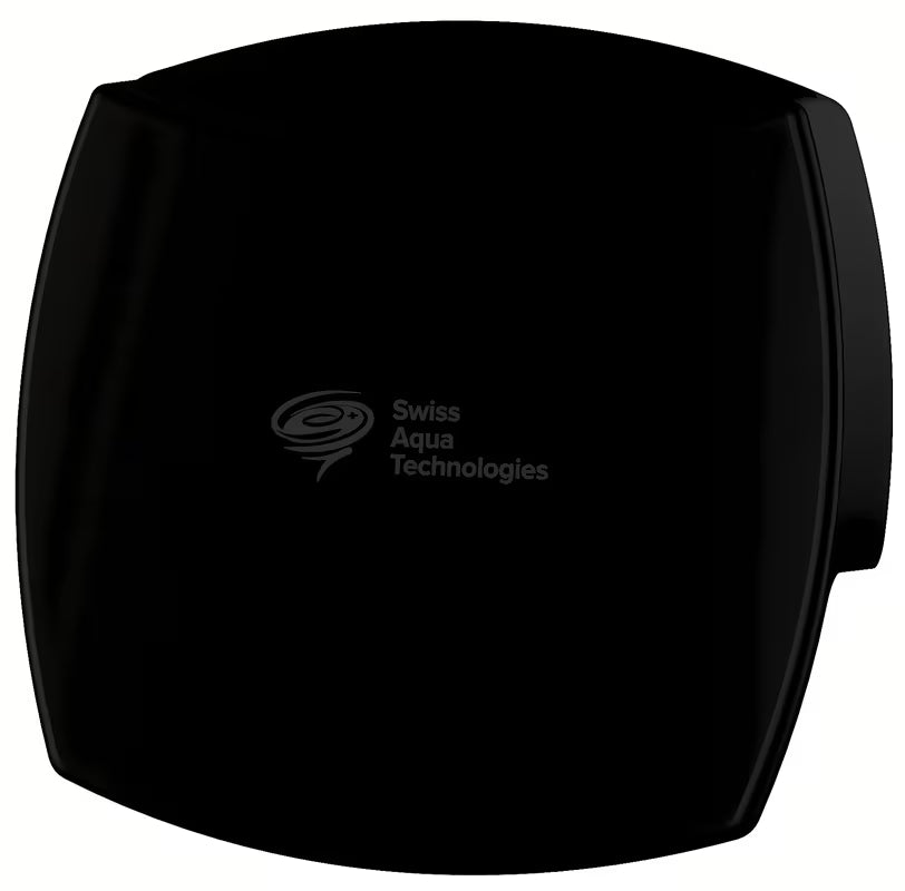 Automatinis sifonas Voniai SAT juodos matinės spalvos su kamščiu ir valdikliu
