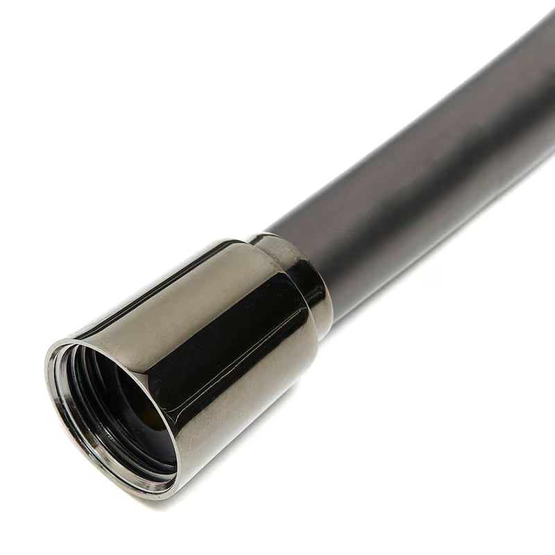 Dušo žarna SAT Dark matinės apdailos PVD Gun Metal, 150 cm ilgio.