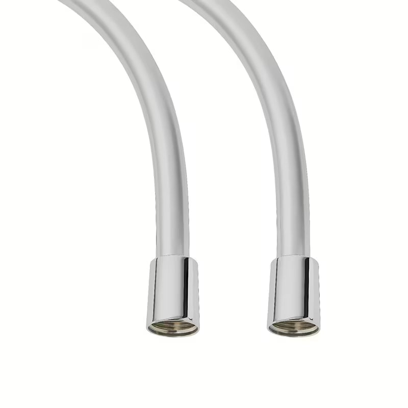 Sidabrinė dušo žarna SAT Super flex 150 cm su anti twist sistema.