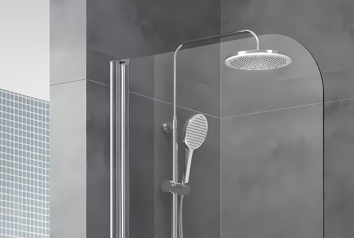 Vonios sienelė SAT Chrome 150x70 cm su varstoma sienele ir chromo profiliu