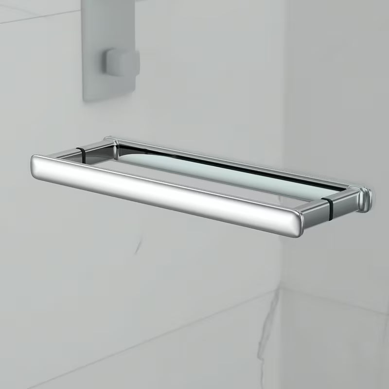 Berėmis dušo durys SAT TGD New nišai 100 cm, blizgaus chromo spalvos, su skaidriu stiklu