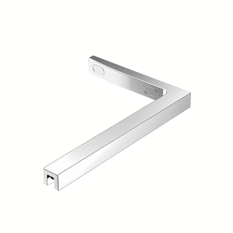 Walk-in dušo sienelė SAT Walk-in 70 cm, chromo spalvos, su skaidriu stiklu ir berėmiu dizainu.