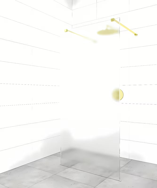 Tvirtinimo strypas dušo sienelei pro walk-in SAT Walk-In, apdaila PVD gun metal