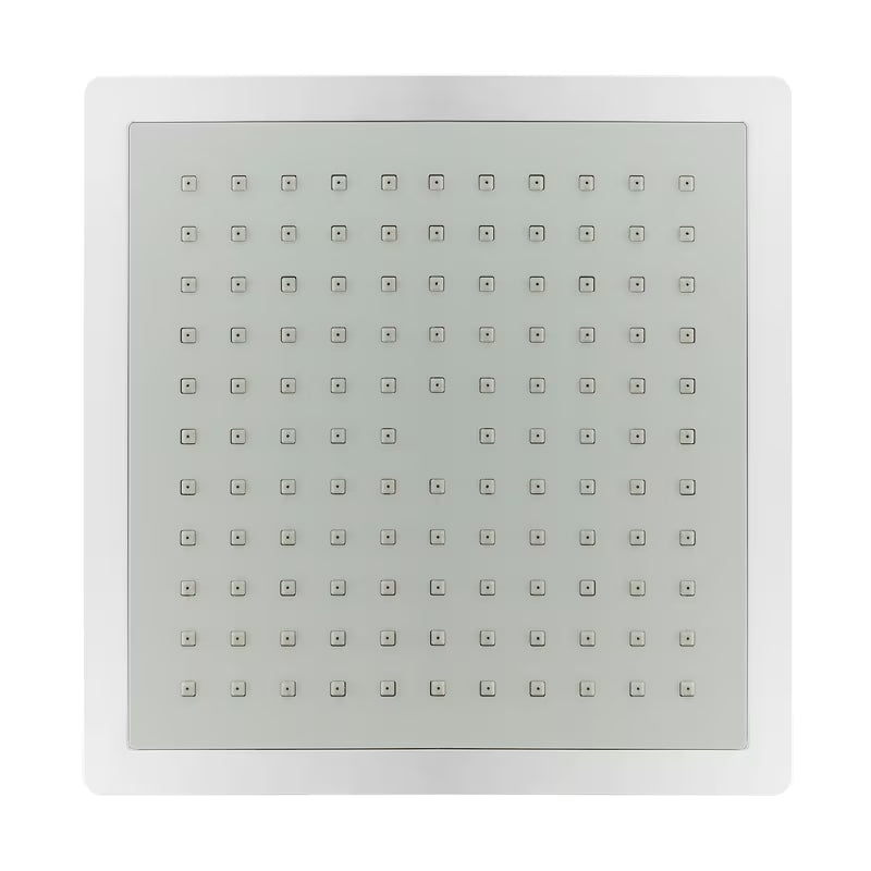 Kvadratinė viršutinis dušas SIKO Grey-Chrome, pilkos/chromo spalvos, 23x23 cm