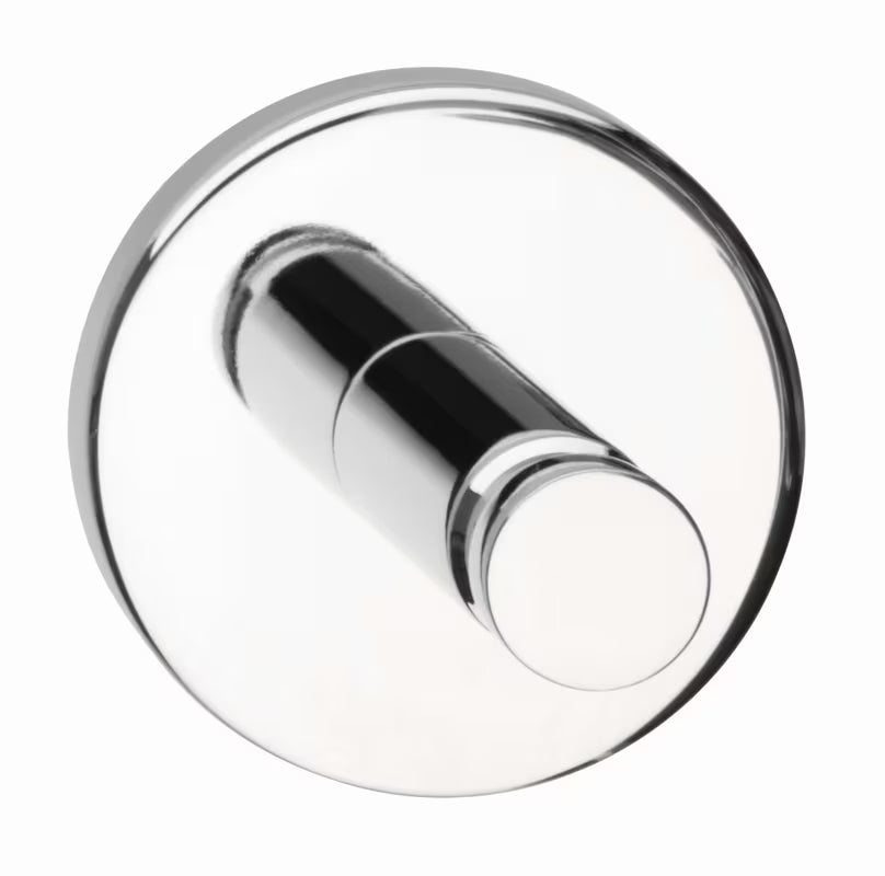Chromuotas kabliukas Tesa powerbutton pro montavimas be gręžimo ant plytelių ir kitų lygių paviršių.