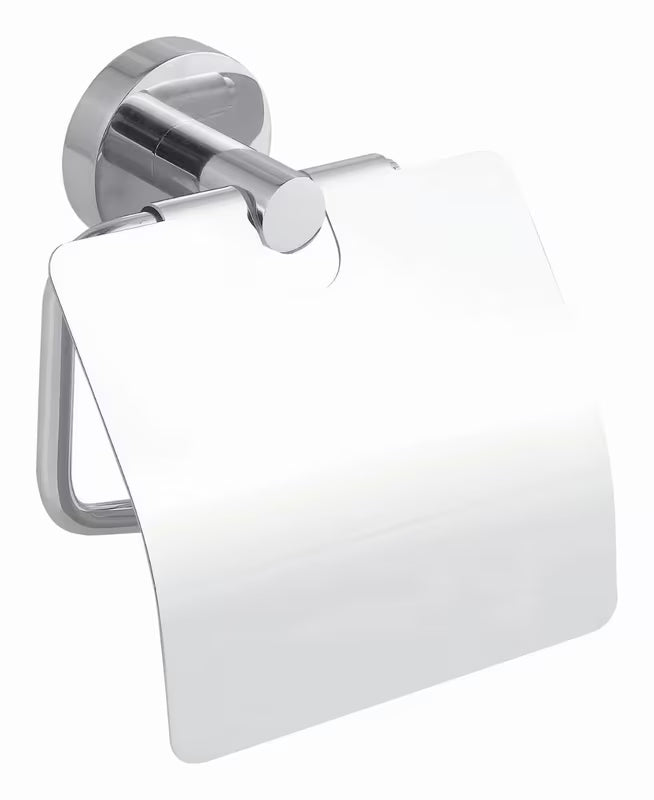 Blizgaus chromo tualetinio popieriaus laikiklis Tesa Smooz su Power.Kit tvirtinimu be gręžimo