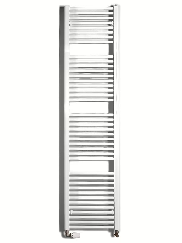 Baltas kombinuotas vamzdinis rankšluosčių džiovintuvas Thermal Trend KD 45x185 cm vonios kambariui