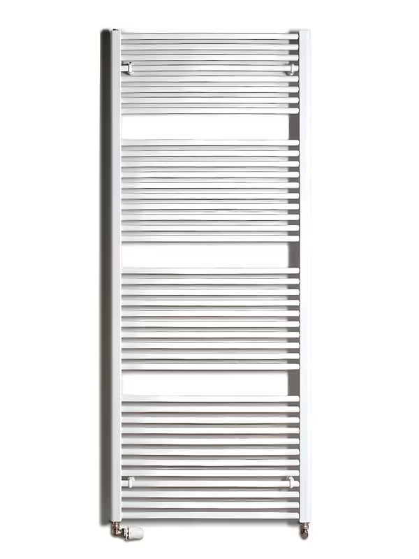 Baltas kombinuotas vamzdinis rankšluosčių džiovintuvas Thermal Trend KD 75x185 cm vonios kambariui.