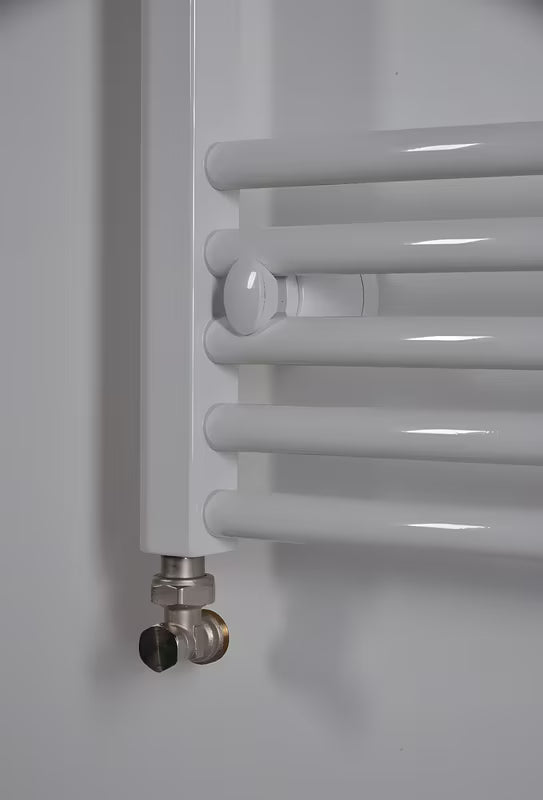 Baltas kombinuotas vamzdinis rankšluosčių džiovintuvas Thermal Trend Kdo 75x168 cm pro vonios kambariui