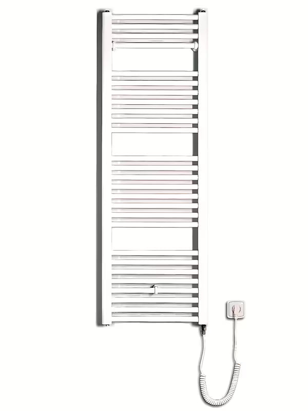 Baltas tiesus elektrinis rankšluosčių džiovintuvas Thermal Trend 600x1680 mm su kaitinimo elementu 600 W