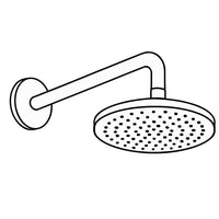 Viršutiniai dušai ir dušo Laikikliai