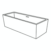 Stačiakampės vonios