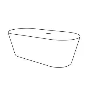 Laisvai pastatomos vonios