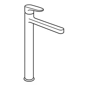 Aukšti praustuvo maišytuvai