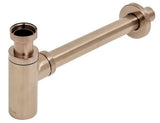 Alca Individual praustuvo sifonas DN32, rose gold matinės spalvos, su metaline rozete