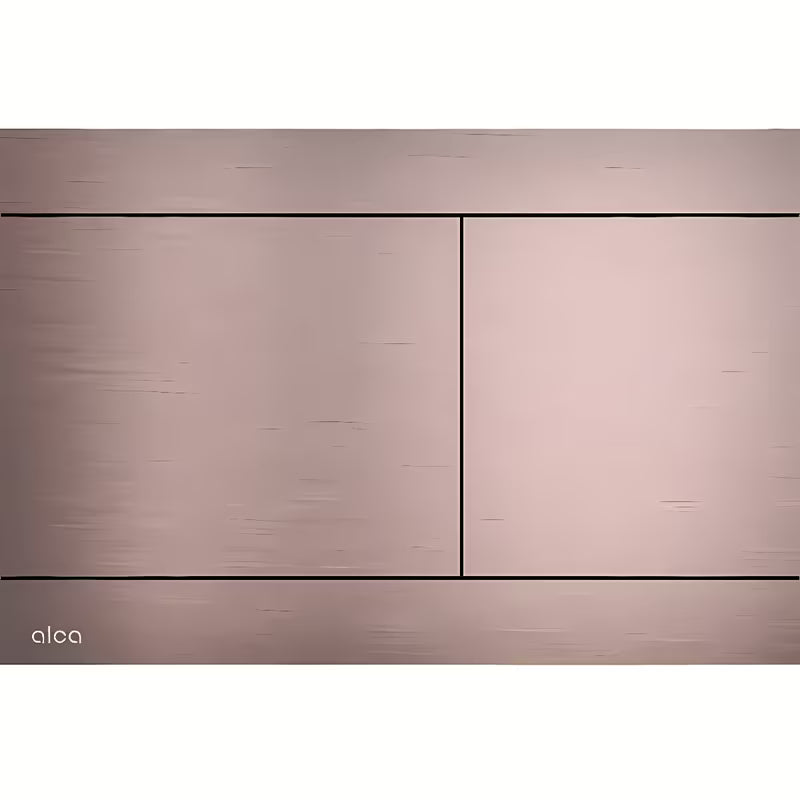 Vandens nuleidimo Mygtukas Alca Individual FLAT Rose Gold matt iš šlifuoto metalo su integruotu mechanizmu