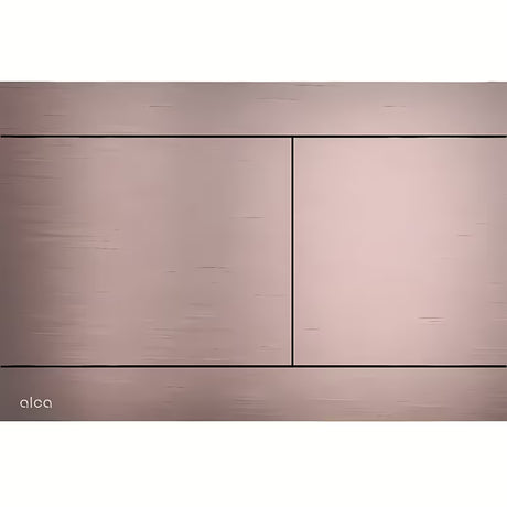 Vandens nuleidimo Mygtukas Alca Individual FLAT Rose Gold matt iš šlifuoto metalo su integruotu mechanizmu