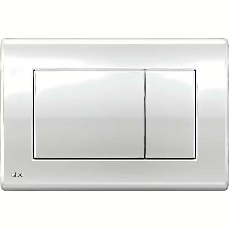 Vandens nuleidimo Mygtukas Alca Chrome chromo blizgesio apdailos, pro montavimo sistemoms ir KLOZETAS bakeliams pro įmūrijimui.