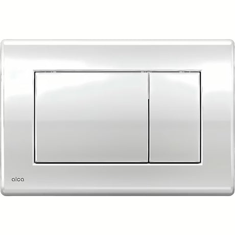 Vandens nuleidimo Mygtukas Alca Chrome chromo blizgesio apdailos, pro montavimo sistemoms ir KLOZETAS bakeliams pro įmūrijimui.