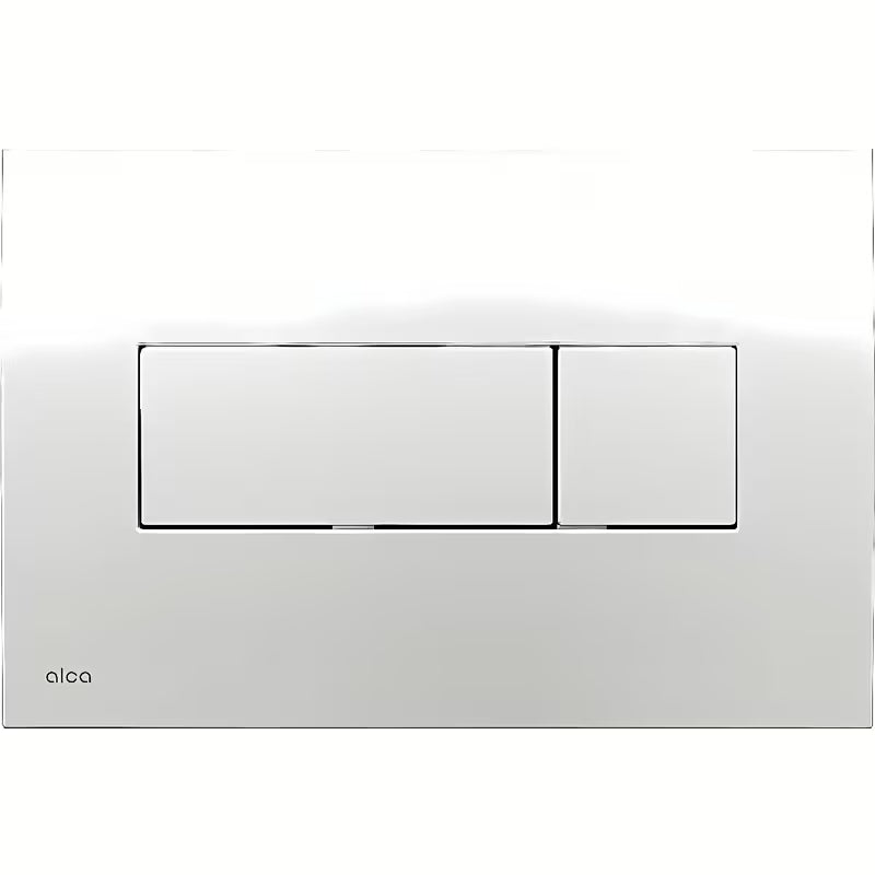 Vandens nuleidimo Mygtukas Alca Chrome chromo blizgesio apdailos, pro montavimo sistemoms ir KLOZETAS bakeliams pro įmūrijimui.