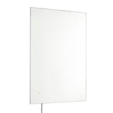 Stačiakampis LED veidrodis Amirro 60x100 cm, su jutikliu ir IP44 apsaugos klase