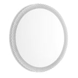Apvalus LED veidrodis Amirro 80 cm su perimetriniu apšvietimu pro moderniam vonios kambariui