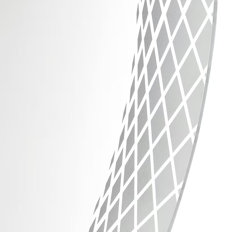 Apvalus LED veidrodis Amirro 80 cm su perimetriniu apšvietimu pro moderniam vonios kambariui