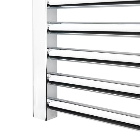 Chromo spalvos kombinuotas rankšluosčių džiovintuvas Anima Marcus 60x120 cm, pro vandens ir elektriniam šildymui
