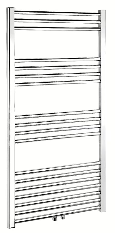 Chromuotas kombinuotas rankšluosčių džiovintuvas Anima Marcus 60x120 cm su centriniu prijungimu