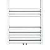 Chromuotas kombinuotas rankšluosčių džiovintuvas Anima Marcus 60x120 cm su centriniu prijungimu