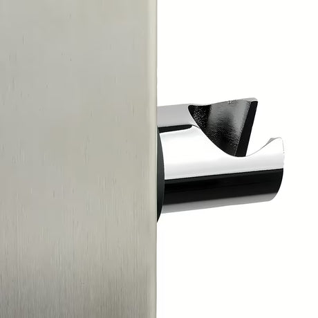 Dušo panelis Anima Primeshower su svirtiniu maišytuvu, viršutiniu lietaus dušu, rankiniu dušu ir masažiniais purkštukais.