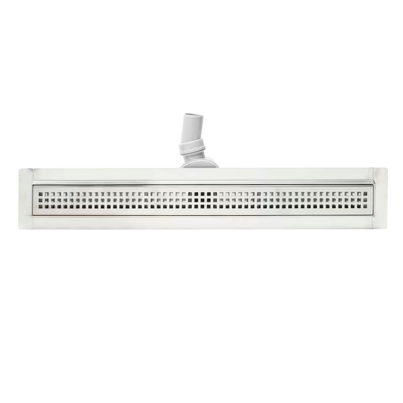 Dušo latakas Anima 70 cm, chrome apdaila, su 65 cm grotelėmis ir DN40 sifonu