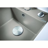 Išleidimo sietelio dangtelis Blanco CapFlow pro plautuvei su praustuvo dugno vožtuvas 3 1/2"