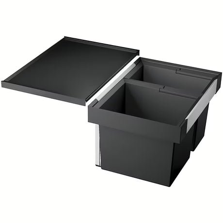 Šiukšliųdėžė  sorter Blanco Flexon II modernaus ir funkcionalaus dizaino virtuvei