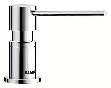Chrominis indų ploviklio dozatorius Blanco Lato pro, montavimas į 35 mm angą
