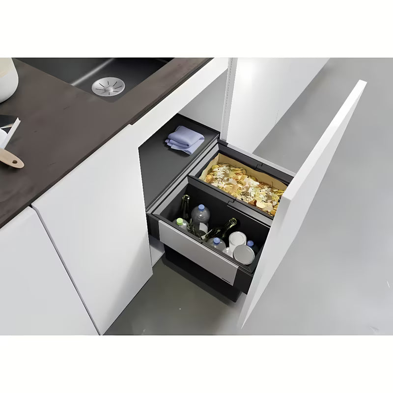 Įleidžiamas šiukšliųdėžė  Blanco Select II su priekiniu ištraukimu pro spintelei 50 cm