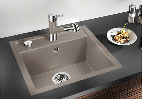 Granitinė virtuvės plautuvė Blanco Dalago 5 tartufo pro montuojama iš viršaus ant stalviršio 