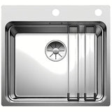 Nerūdijančio plieno virtuvės plautuvė Blanco Etagon 500-IF/A 540x500 mm, šilkinio blizgesio