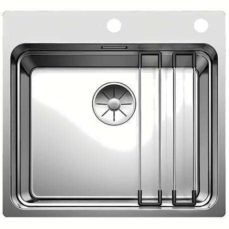 Nerūdijančio plieno virtuvės plautuvė Blanco Etagon 500-IF/A 540x500 mm, šilkinio blizgesio