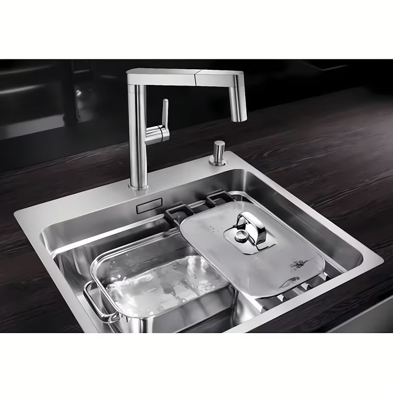 Nerūdijančio plieno virtuvės plautuvė Blanco Etagon 500-IF/A 540x500 mm, šilkinio blizgesio