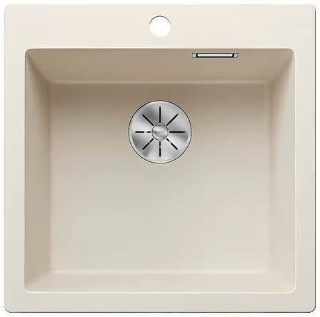 Granitinė virtuvės plautuvė Blanco Pleon 5 ant stalviršio  baltos spalvos soft