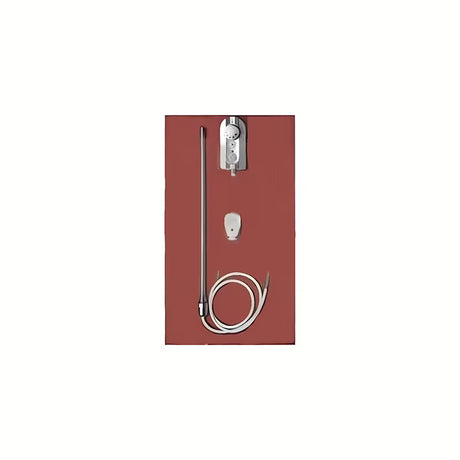 Elektrinis kaitinimo elementas Elvl sidabro metalo spalvos su patalpos temperatūros reguliatoriumi