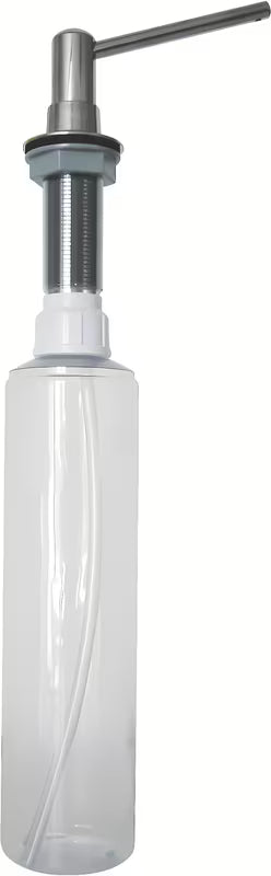 Chromuotas indų ploviklio dozatorius Franke Basic su viršutiniu pildymu, 500 ml talpos.