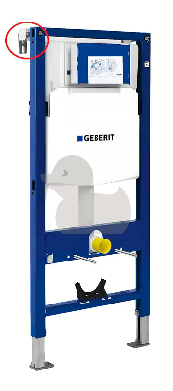 Geberit Duofix montavimo rinkinys pro tvirtinimui prie sienos pro potinkiniam montavimui, pora kojelių