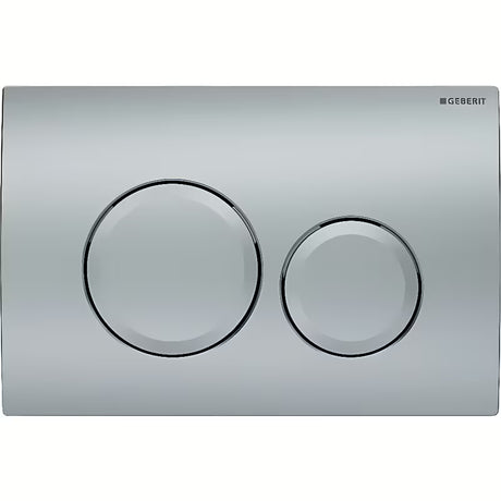 Vandens nuleidimo Mygtukas Geberit Delta20 matinio chromo spalvos pro potinkiniam bakeliui Geberit Delta.