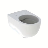 Baltas pakabinamas KLOZETAS Geberit Selnova rimless  su paslėptu tvirtinimu.