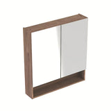 Veidrodinė spintelė Geberit Selnova 58,8x85 cm, riešuto dekoro hickory, su vidine lentyna