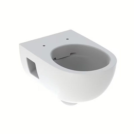 Baltas pakabinamas KLOZETAS Geberit Selnova rimless  iš sanitarinės keramikos.