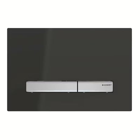 Geberit Sigma50 vandens nuleidimo mygtukas juodos spalvos su chromuotais mygtukais pro moduliams Geberit Sigma