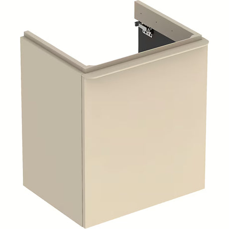 Geberit Smyle Square pakabinama spintelė po praustuvu pilkos spalvos, 53,6x43,3x62 cm.